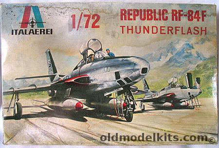 Italaerei 1/72 Republic RF-84 Thunderflash - Italian or Spanish Air Forces, 108 plastic model kit